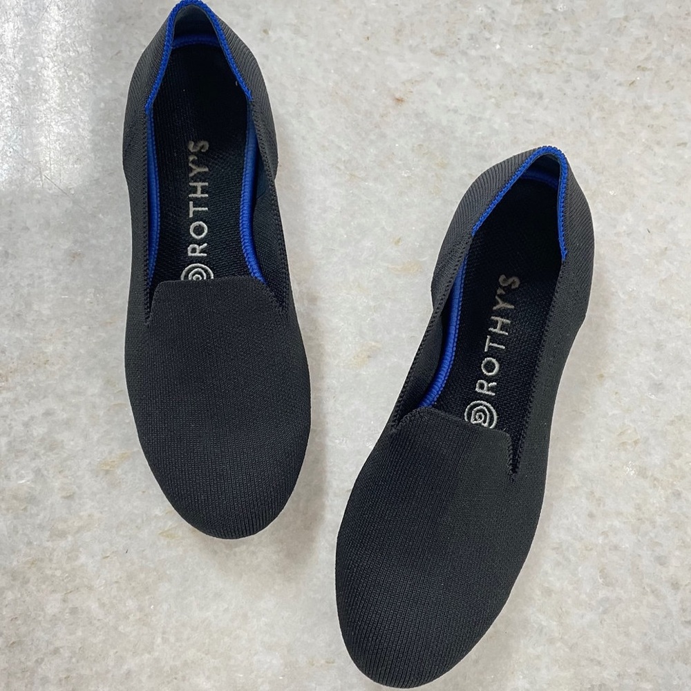 ROTHYS THE FLAT Black Size Women's 8